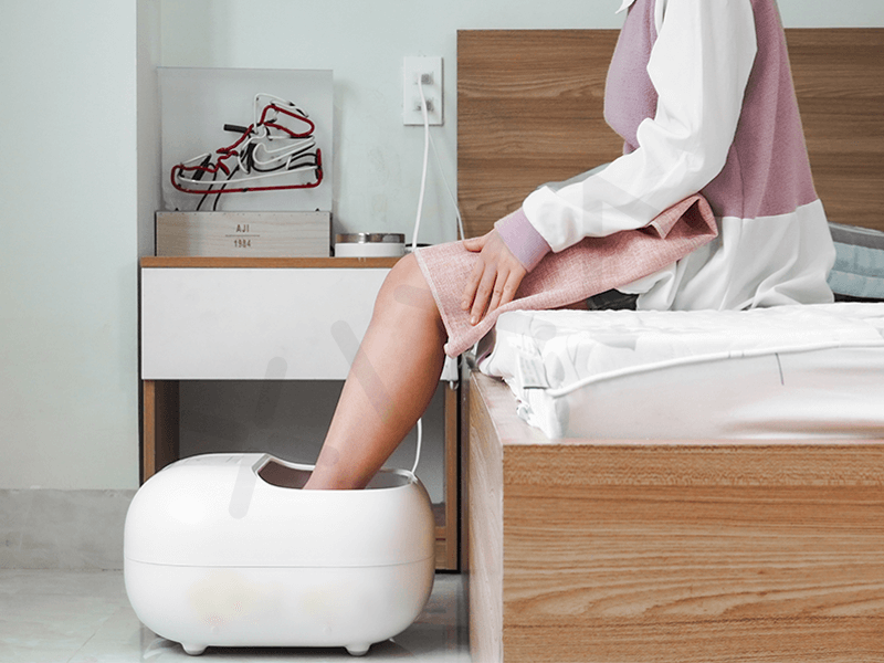 Cách hoạt động của máy massage chân