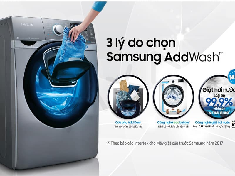 Review máy giặt Samsung